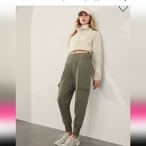 Athleta High Rise Cargo Jogger